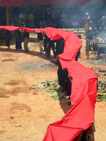 Funural ceremony in Sadan