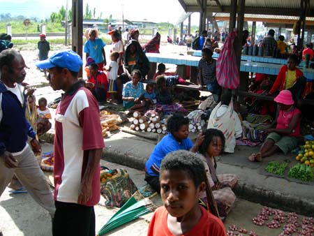 Local Market in Wamena