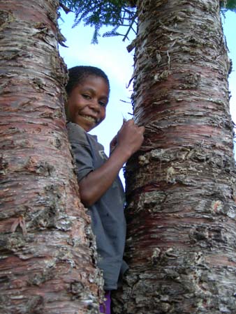 Papua boy near Wamena