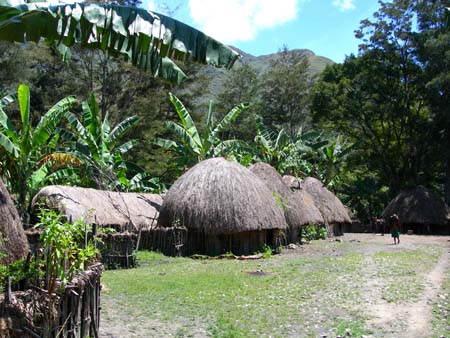 Wamena Valley in West Papua