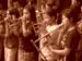 Toraja Orphans playing bamboo music